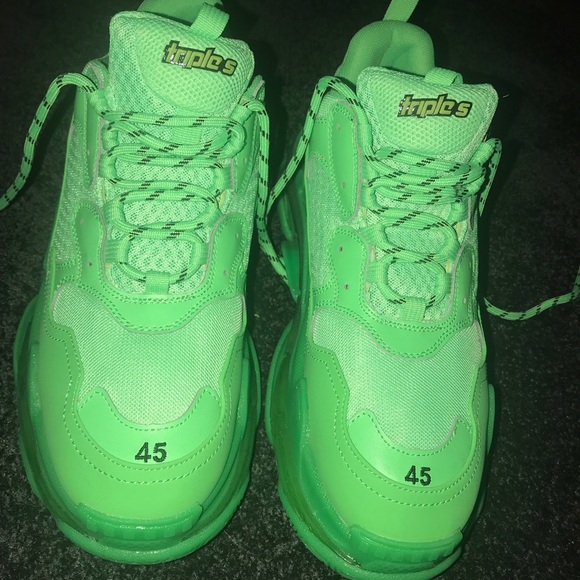 green balenciagas